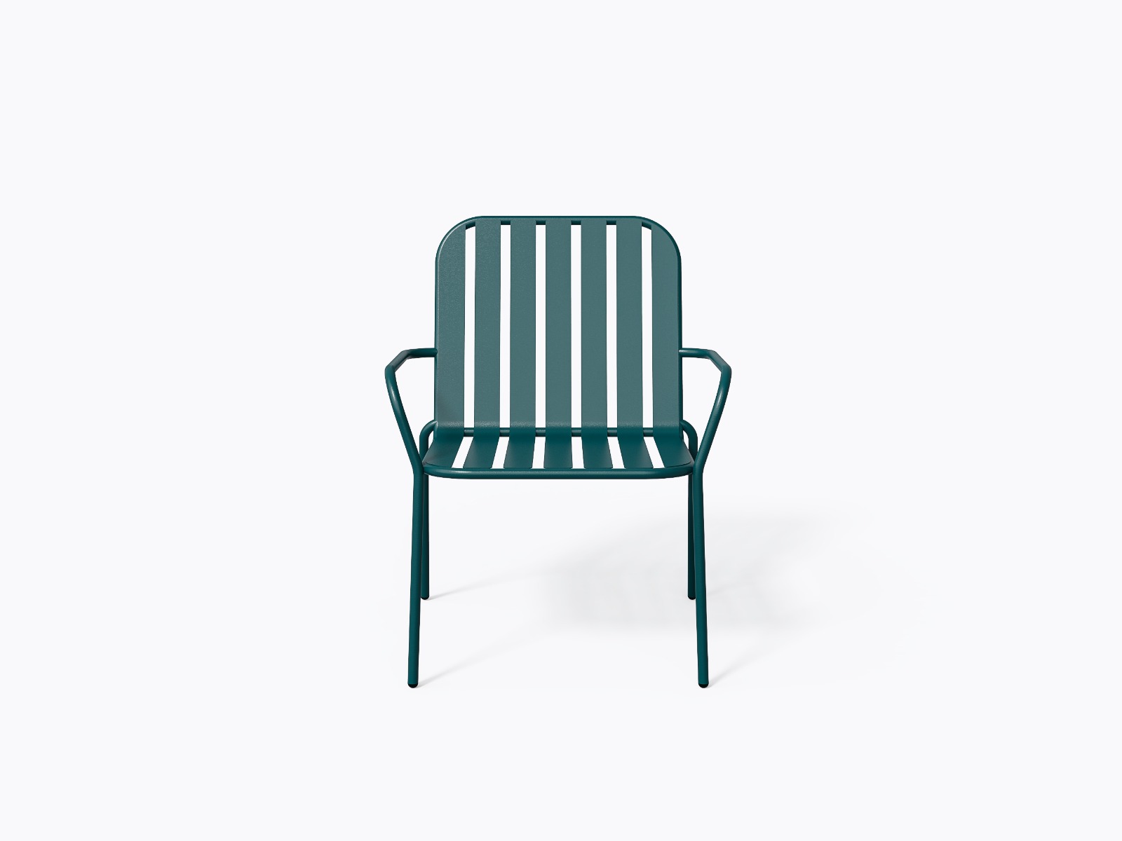 Chaise extérieure Konrad verte