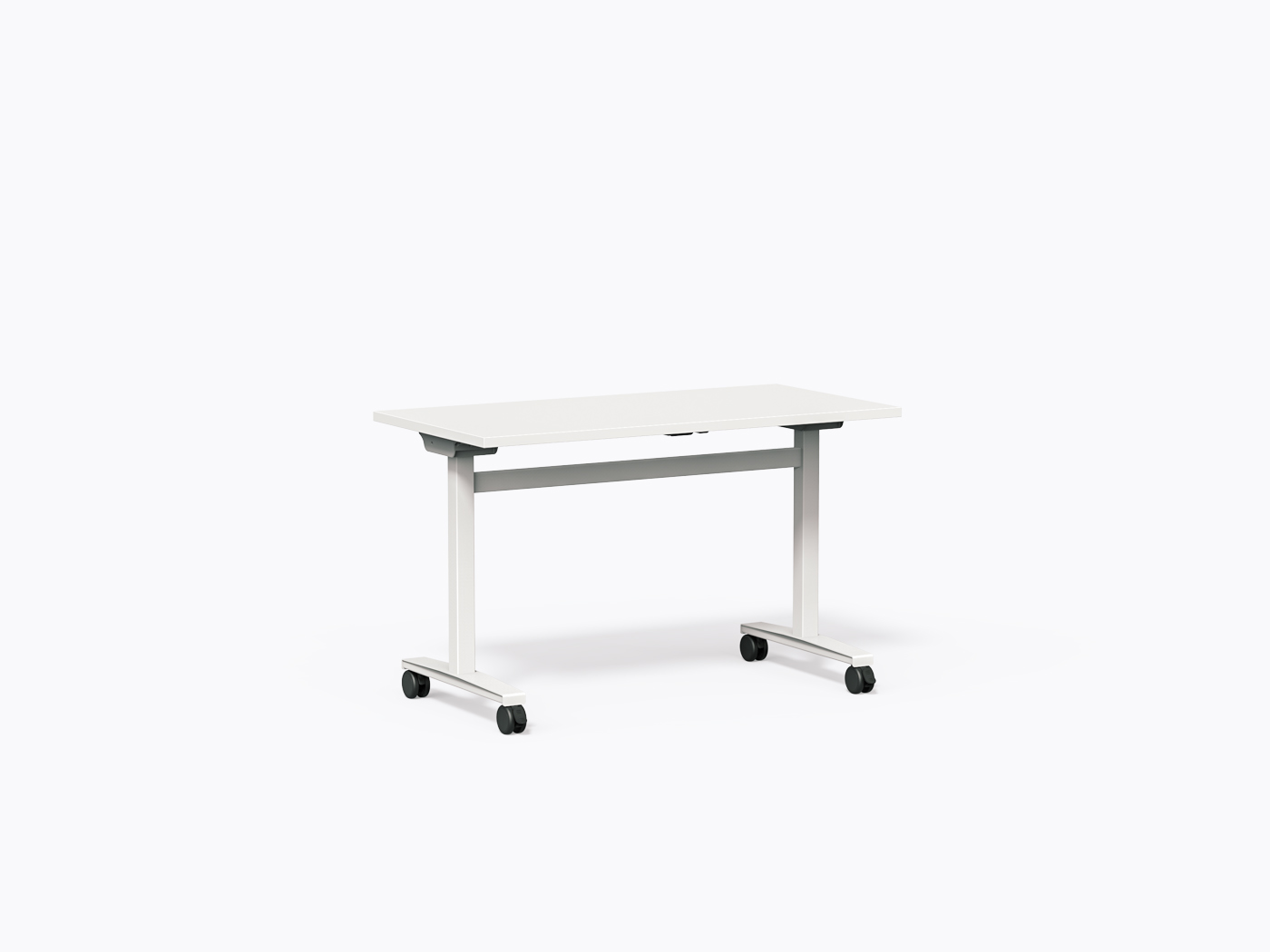Moss Flip-top Table - 24" X 48"(h) - White Laminate