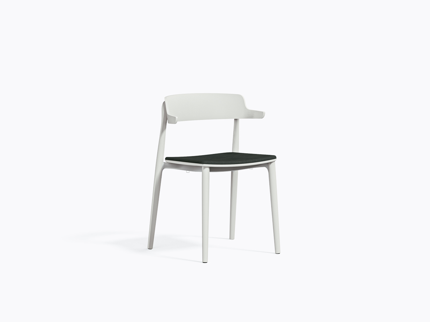 Nemea 2826 Chair - White / G70