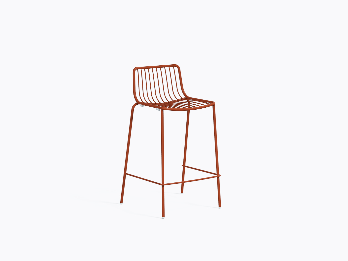Tabouret comptoir Nolita 3657 - Orange Tee