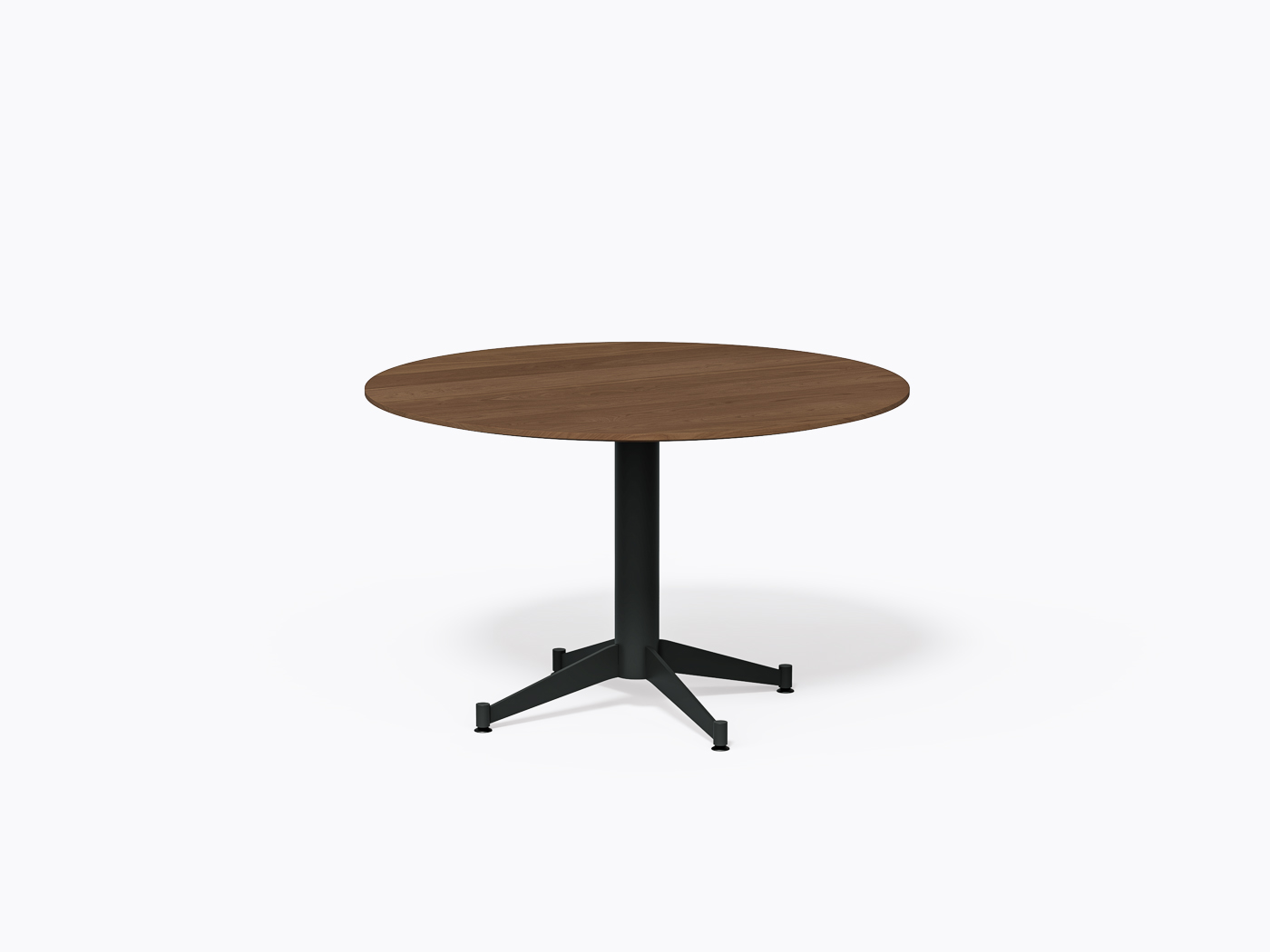 Norman Bistro Table - D48" X 29.5"(h) - Walnut