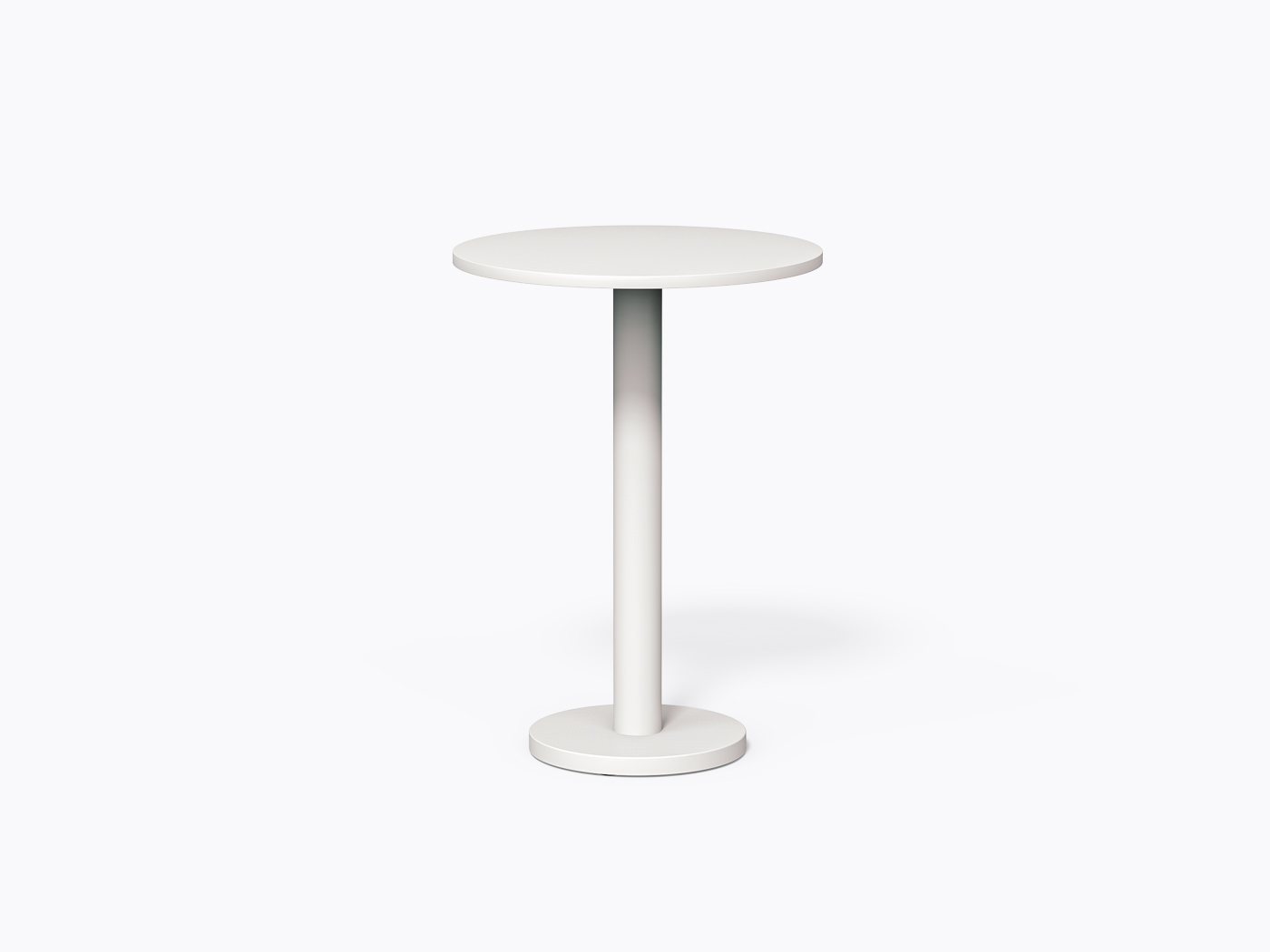 Olson Bistro Table - D30" X 42"(h) - White Laminate