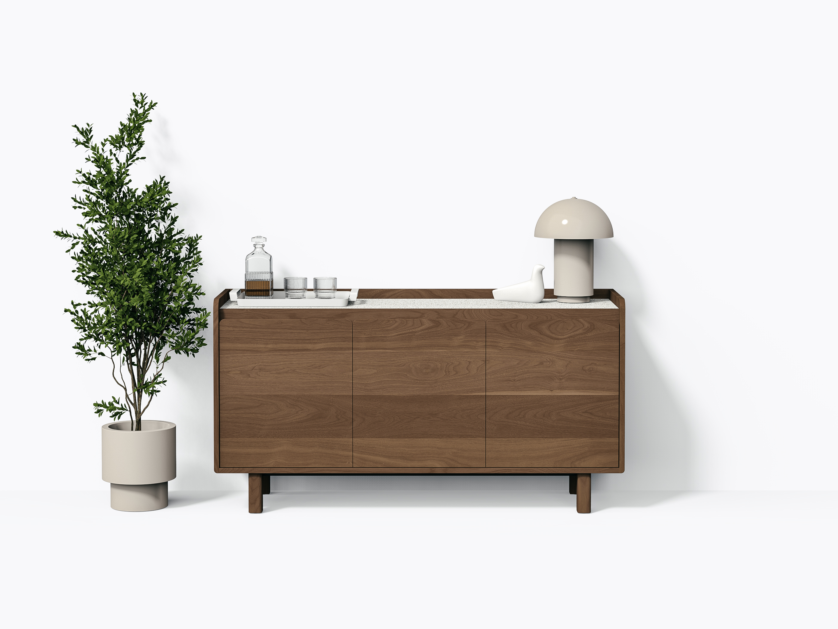 Paxson Sideboard - 60" - Walnut