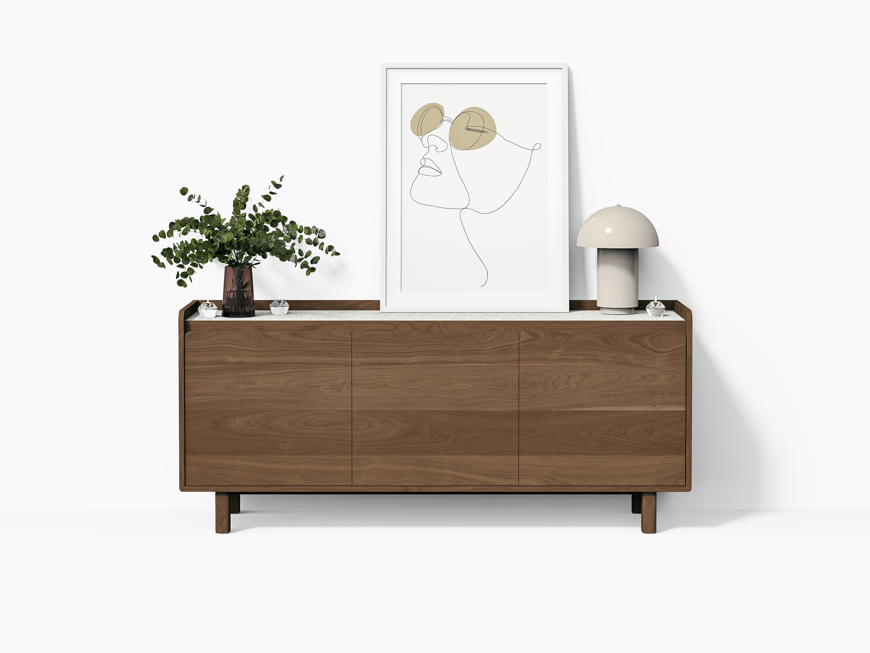 Paxson Sideboard - 72" - Walnut