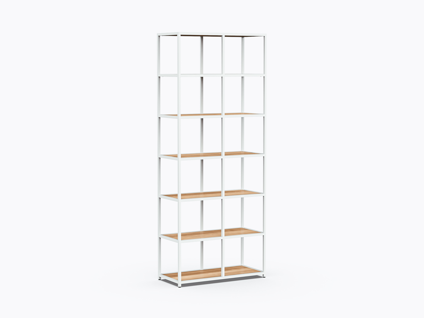 Pigou D Shelf - 40" X 98"(h) - Yellow Birch