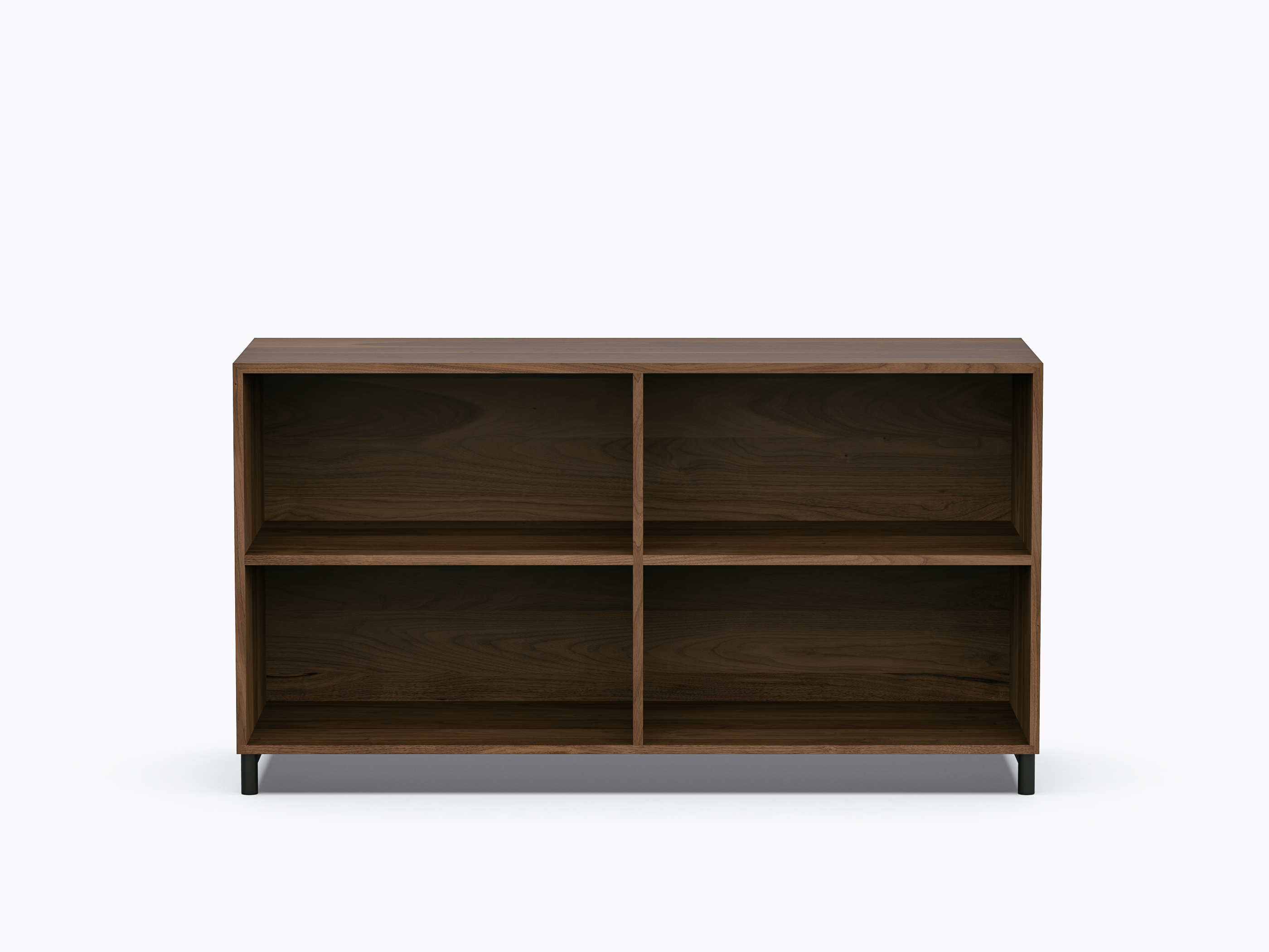 Ricardo Double Storage - Open - Walnut
