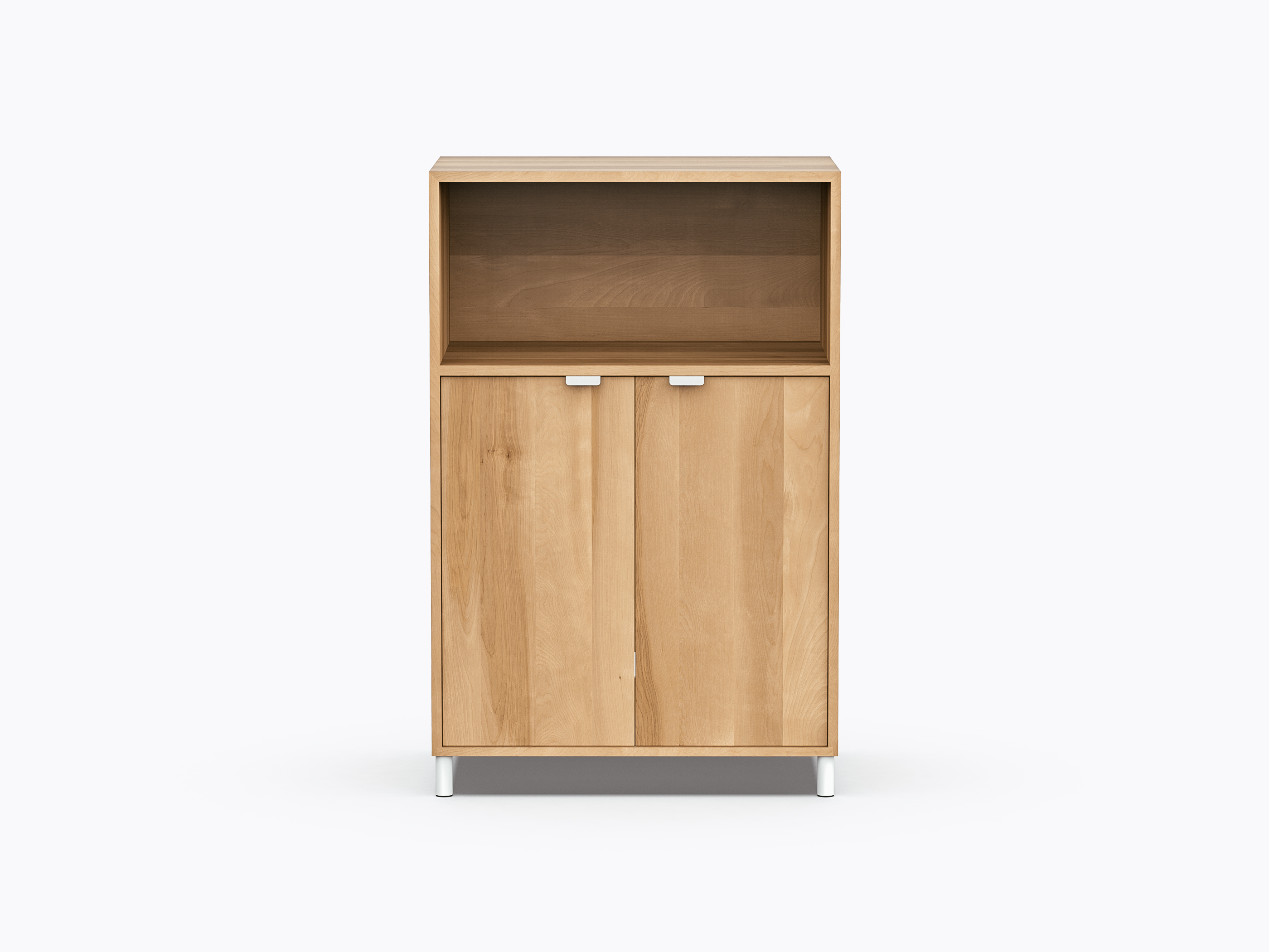 Ricardo Shelf Storage - 2 doors - Yellow Birch