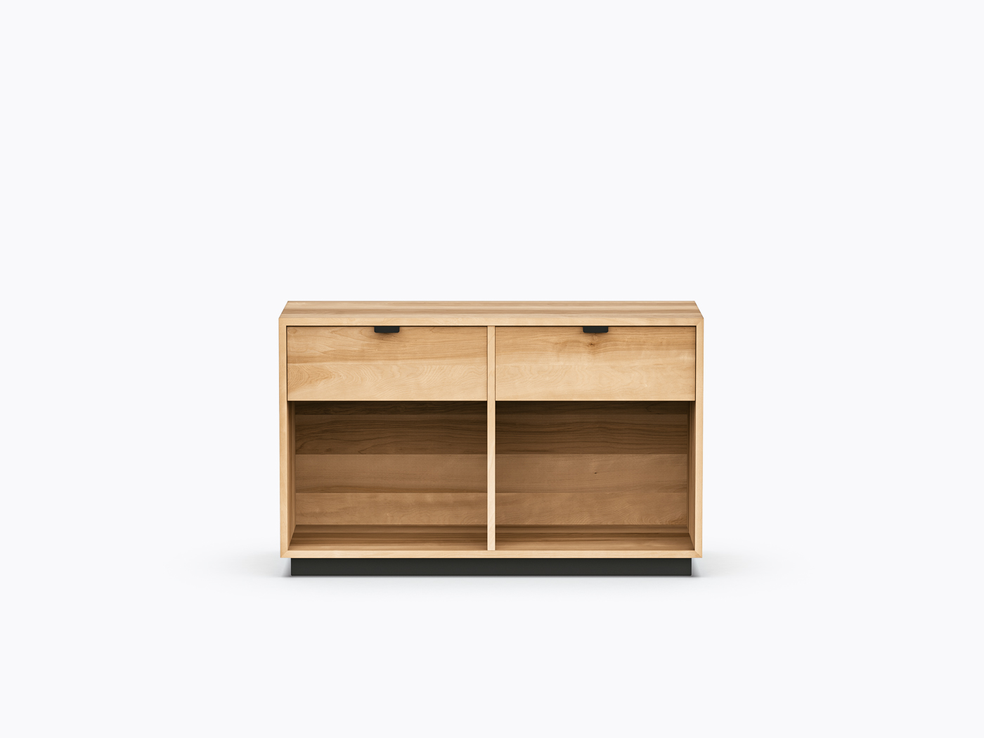 Ross Double - 2 tiroirs - Merisier