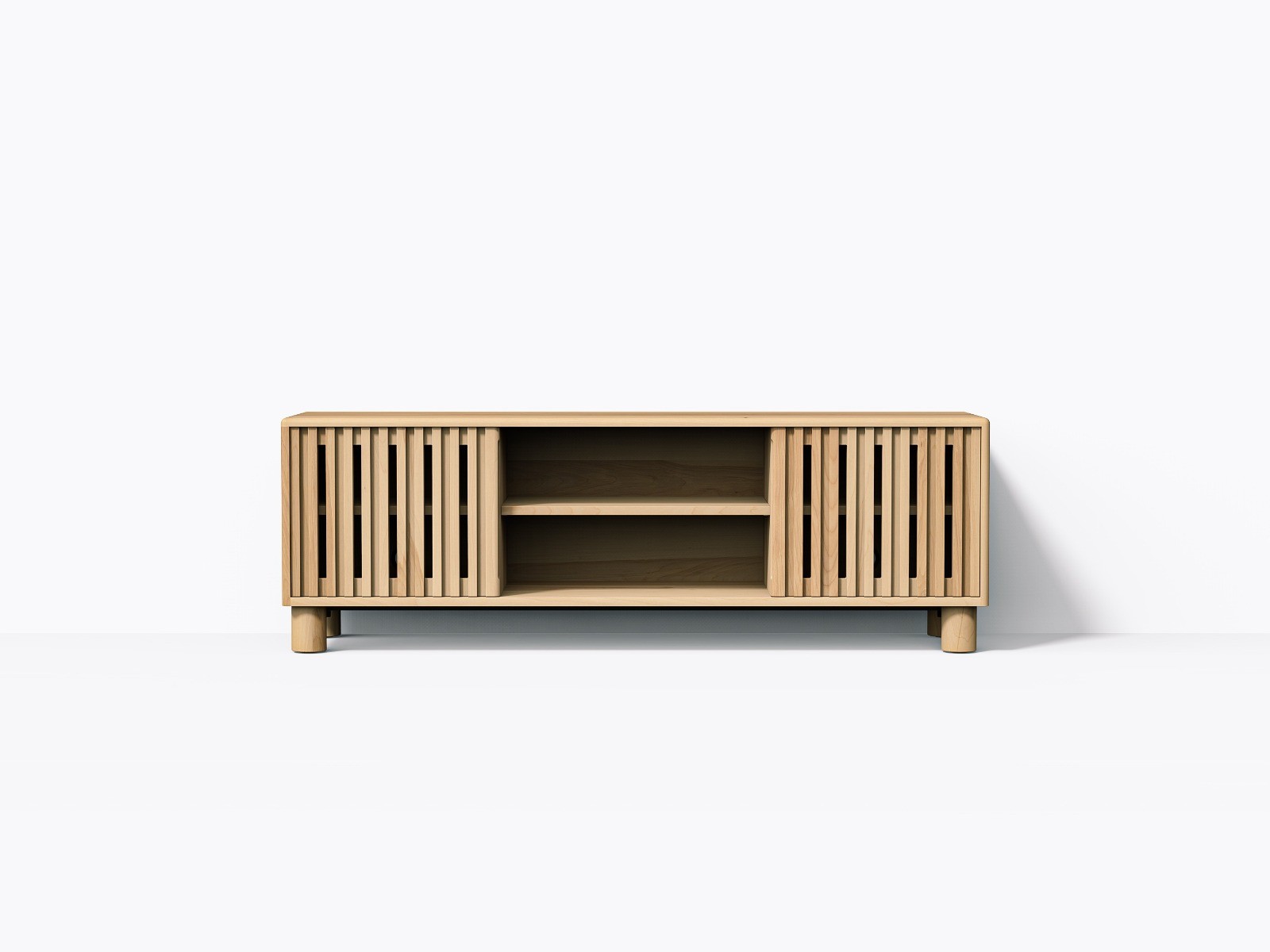 Meuble TV Sims merisier 60 pouces