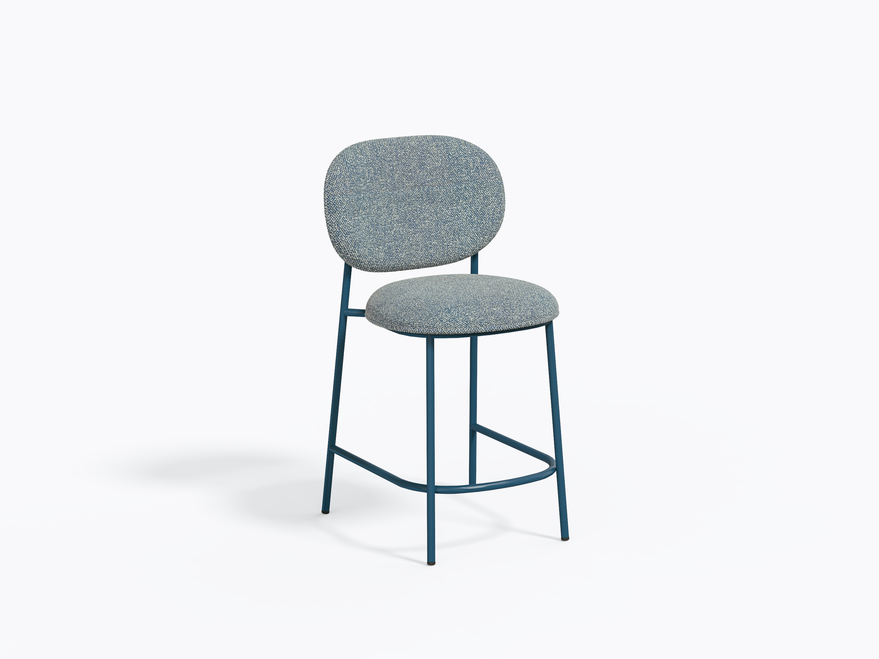 Stiel 2967 Countertop Stool - Blue
