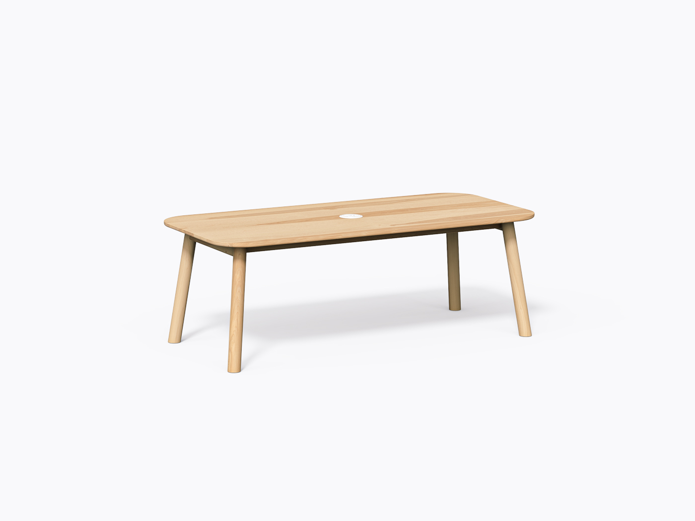 Swan Conference Table - 40 x 84 - Yellow Birch