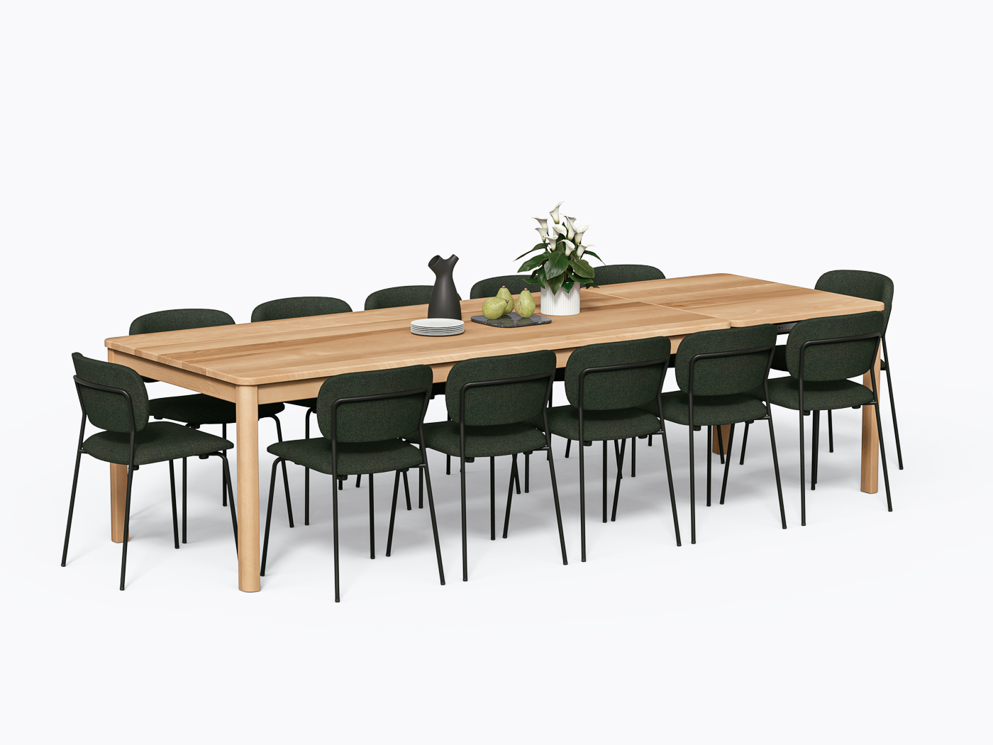 Taylor Extendable Dining Table - 40 X 84-114 - Yellow Birch