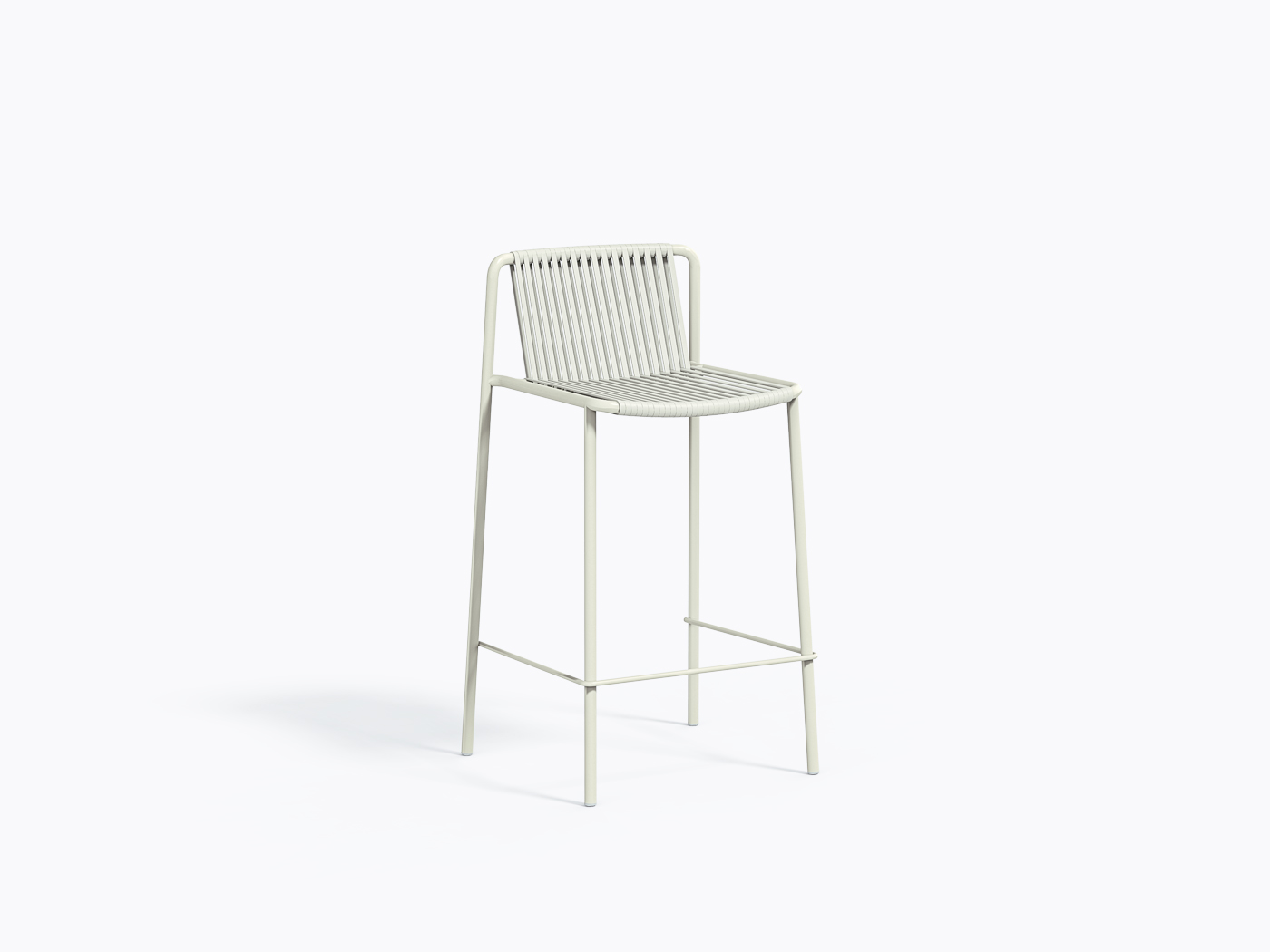 Tabouret comptoir Tribeca 3667 - Blanc Bi200e
