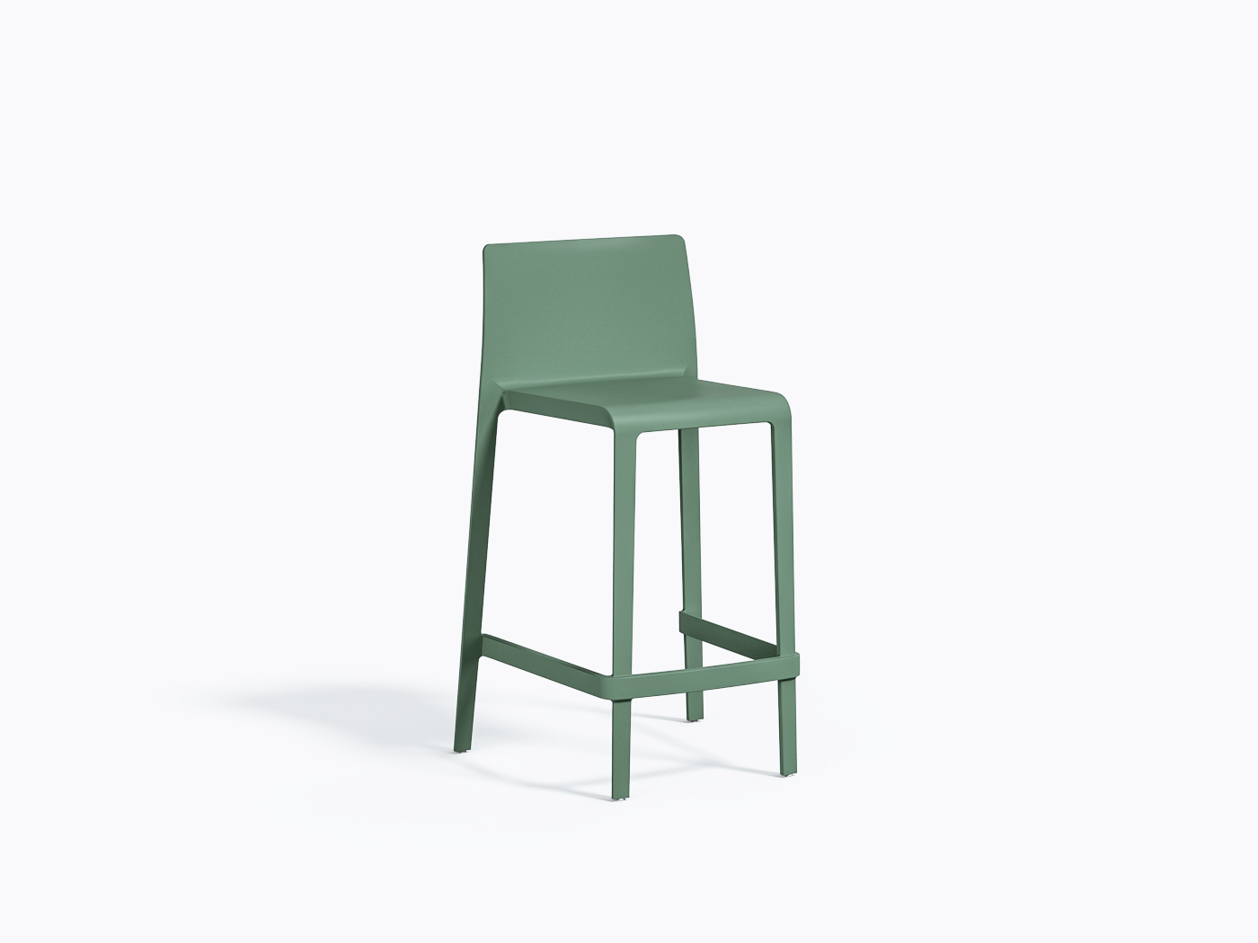 Volt 677 Countertop Stool - Green VE
