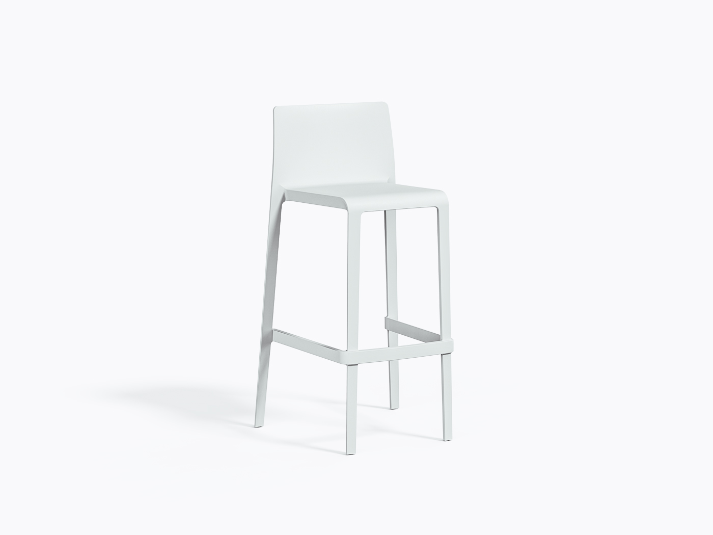 Volt 678 Bar Stool - White BI