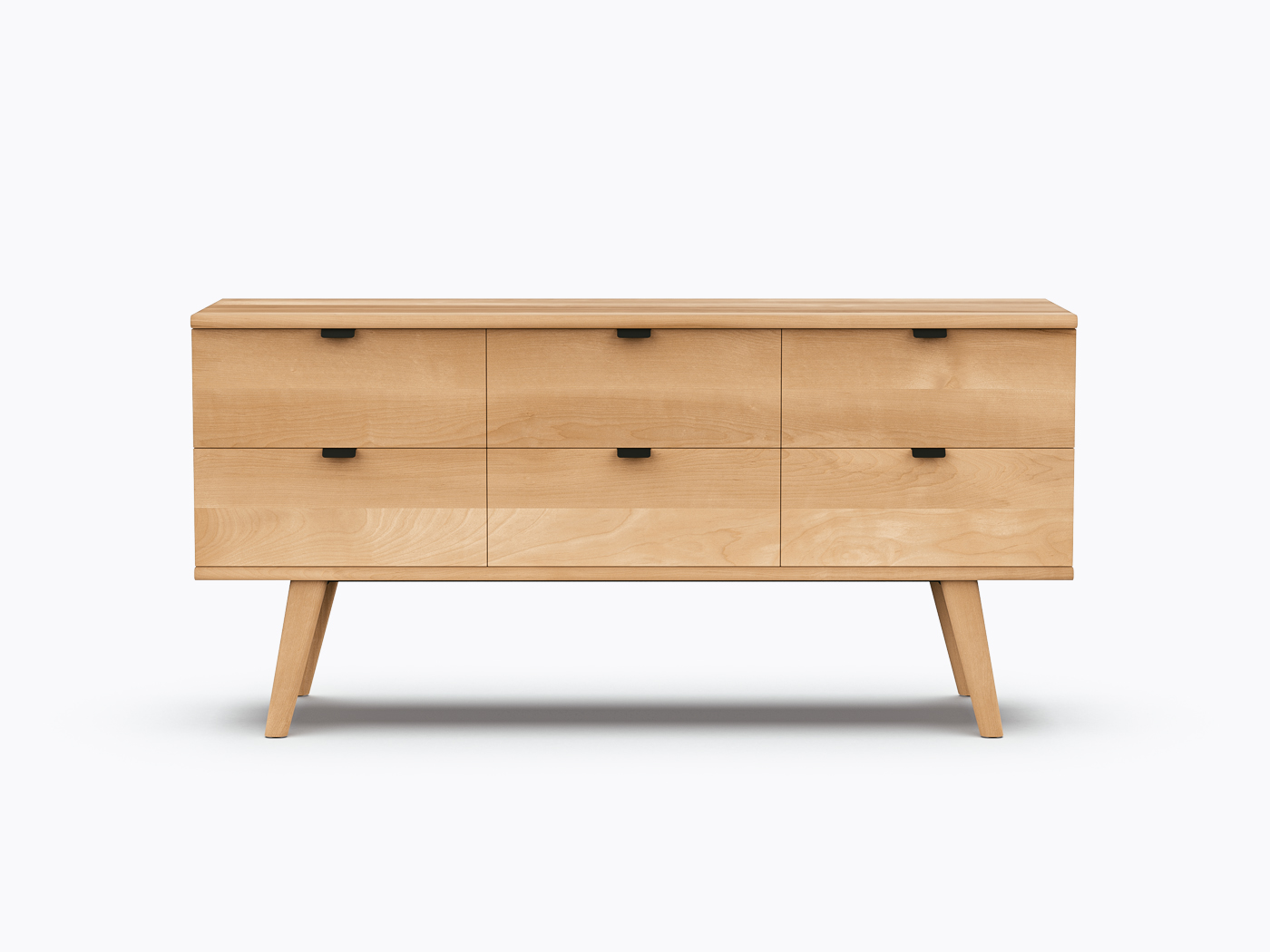 Commode Wallace - 66" X 32" - Merisier