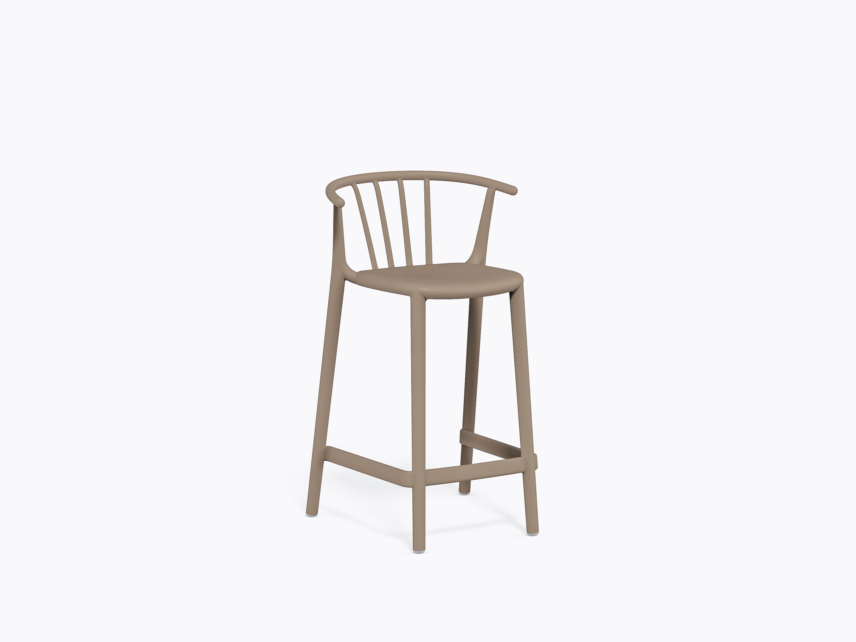 Woody Counter Stool - Beige Sand