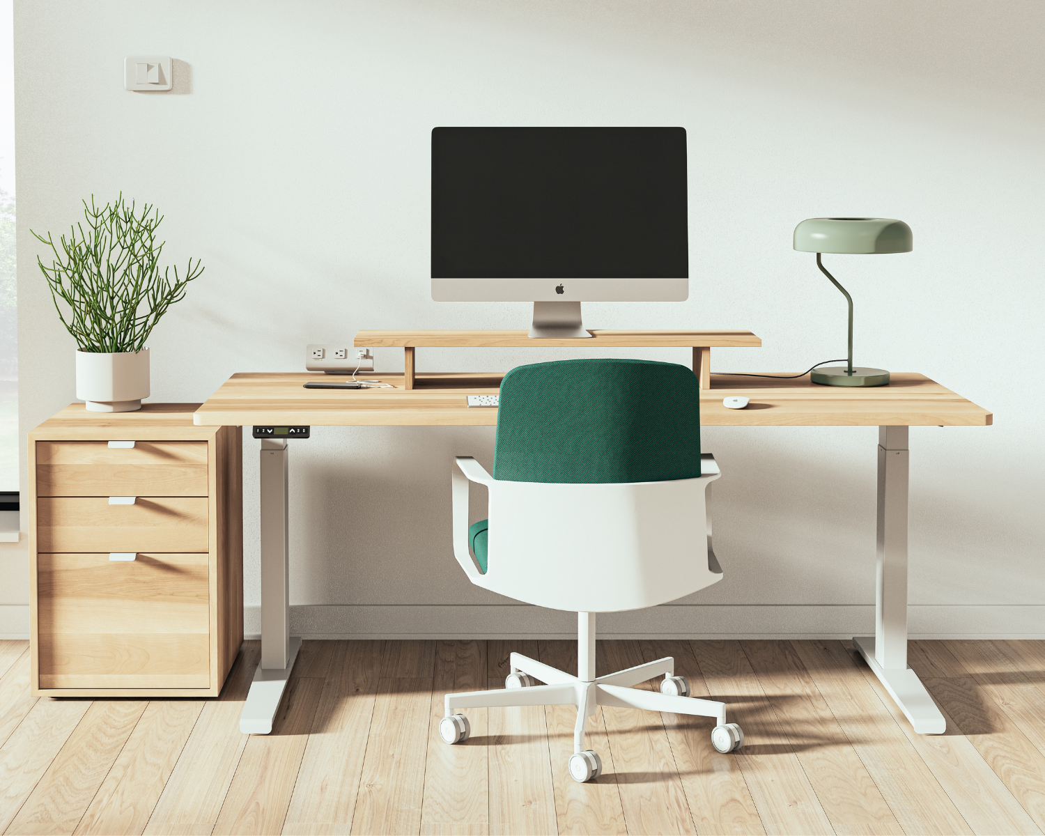 Tables de travail et bureaux en bois massif