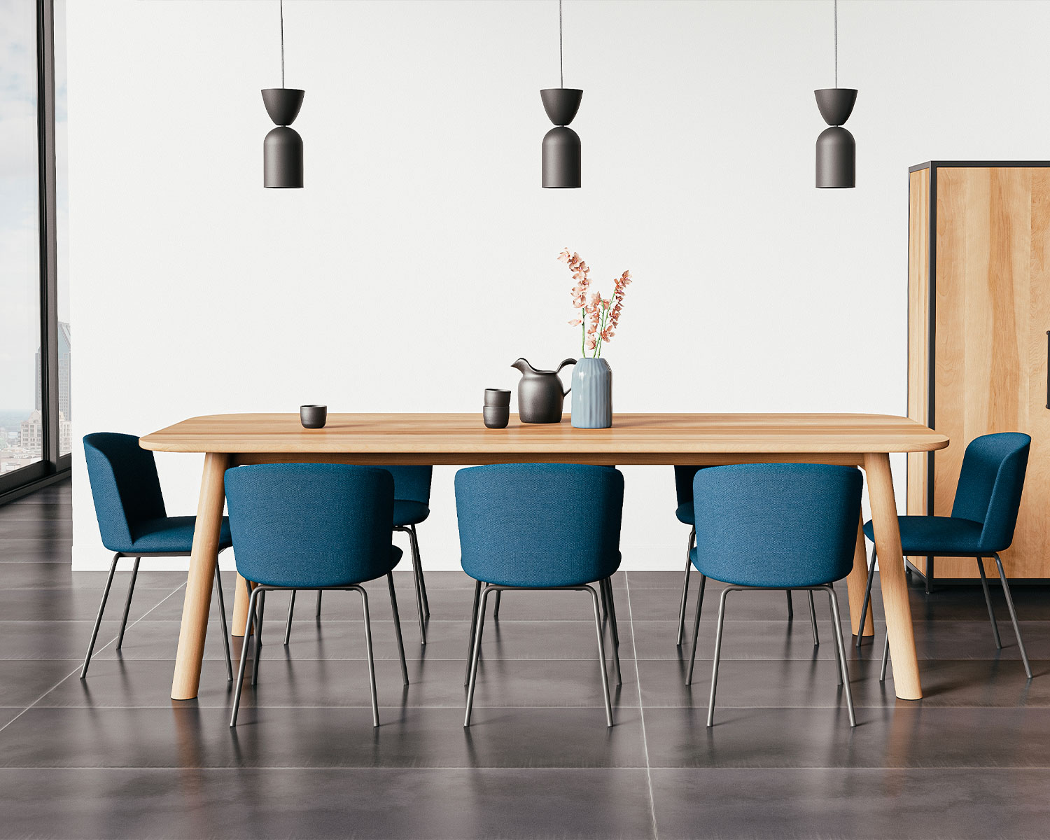 Salle à manger, table et chaises - Meubles